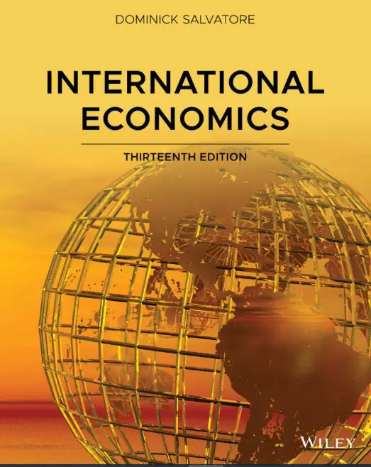 International Economics door Dominick Salvatore