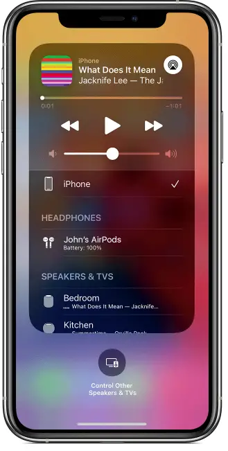 Zo sluit je een iPhone aan op luidsprekers via AirPlay
